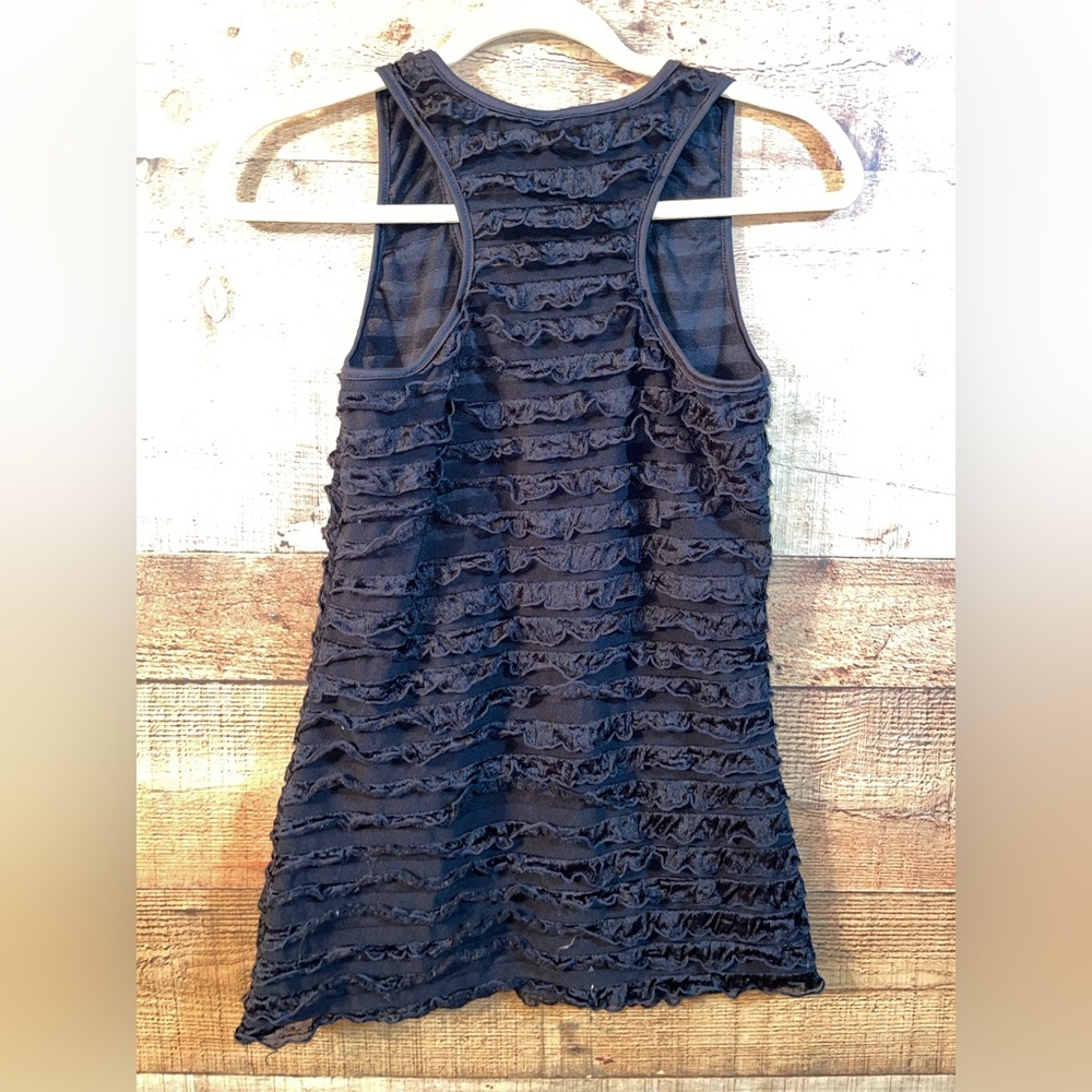Mascara Tiered Ruffle Tank Top - Picture 2 of 4